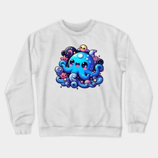 Kawaii Octopus Crewneck Sweatshirt